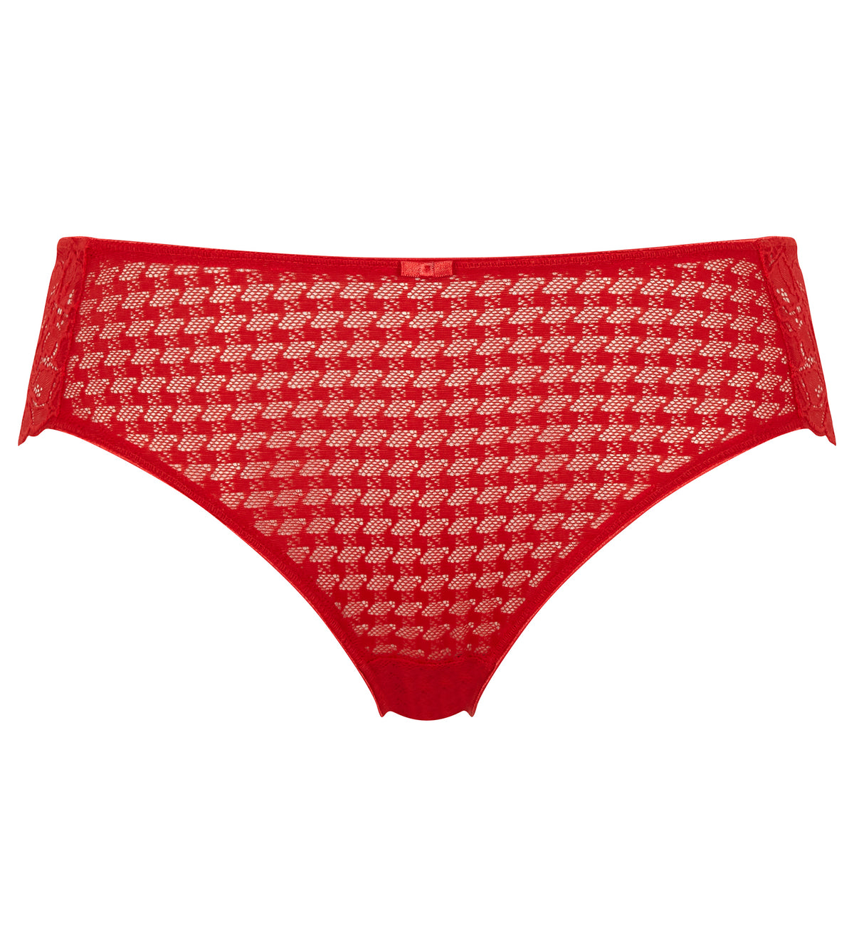 Panache Envy Matching Brief (7282),Small,Poppy Red - Poppy Red,Small
