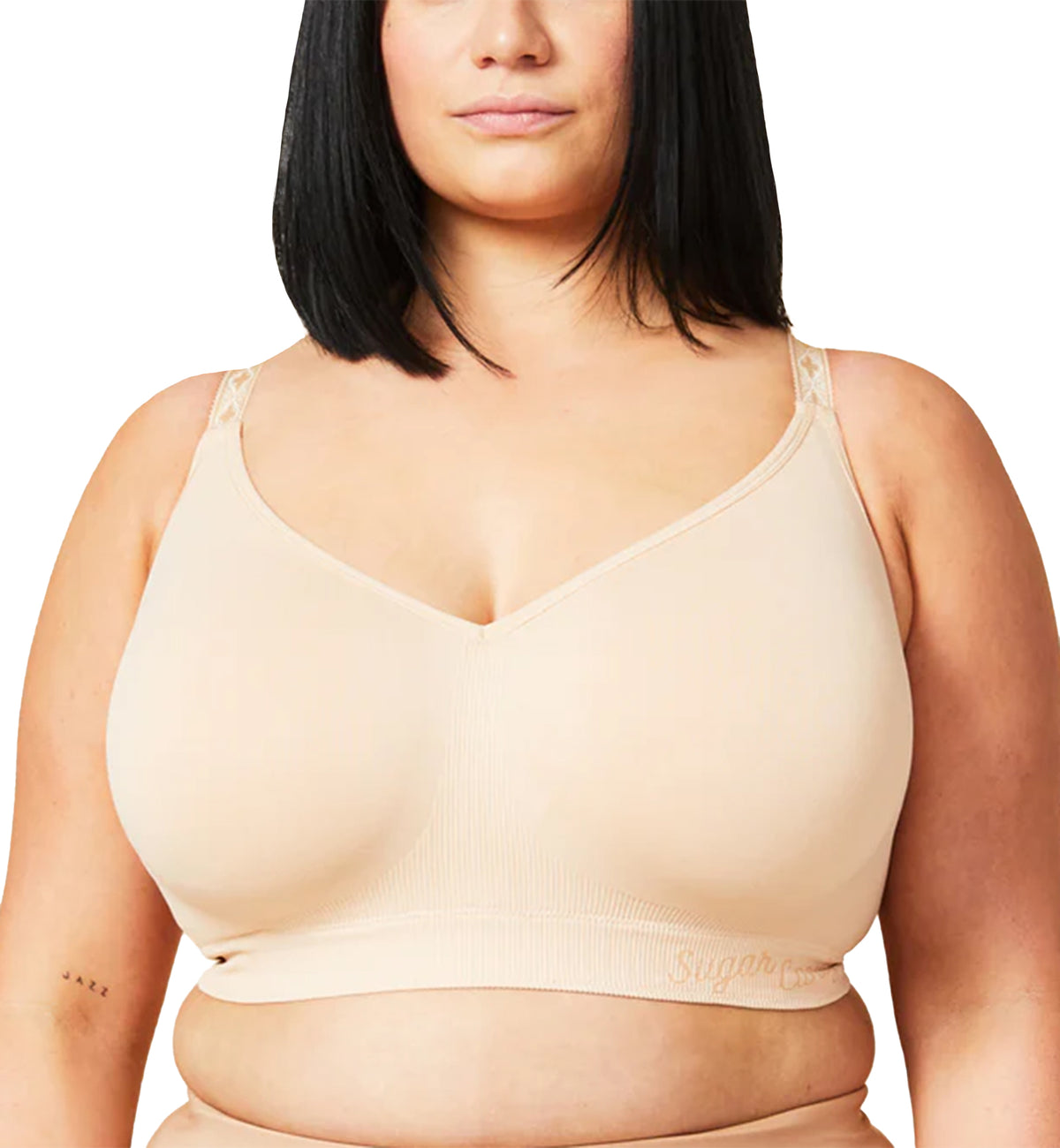 Sugar Candy by Cake Seamless Basic Everyday Softcup Bra (28-8005),XS,Nude - Nude,XS
