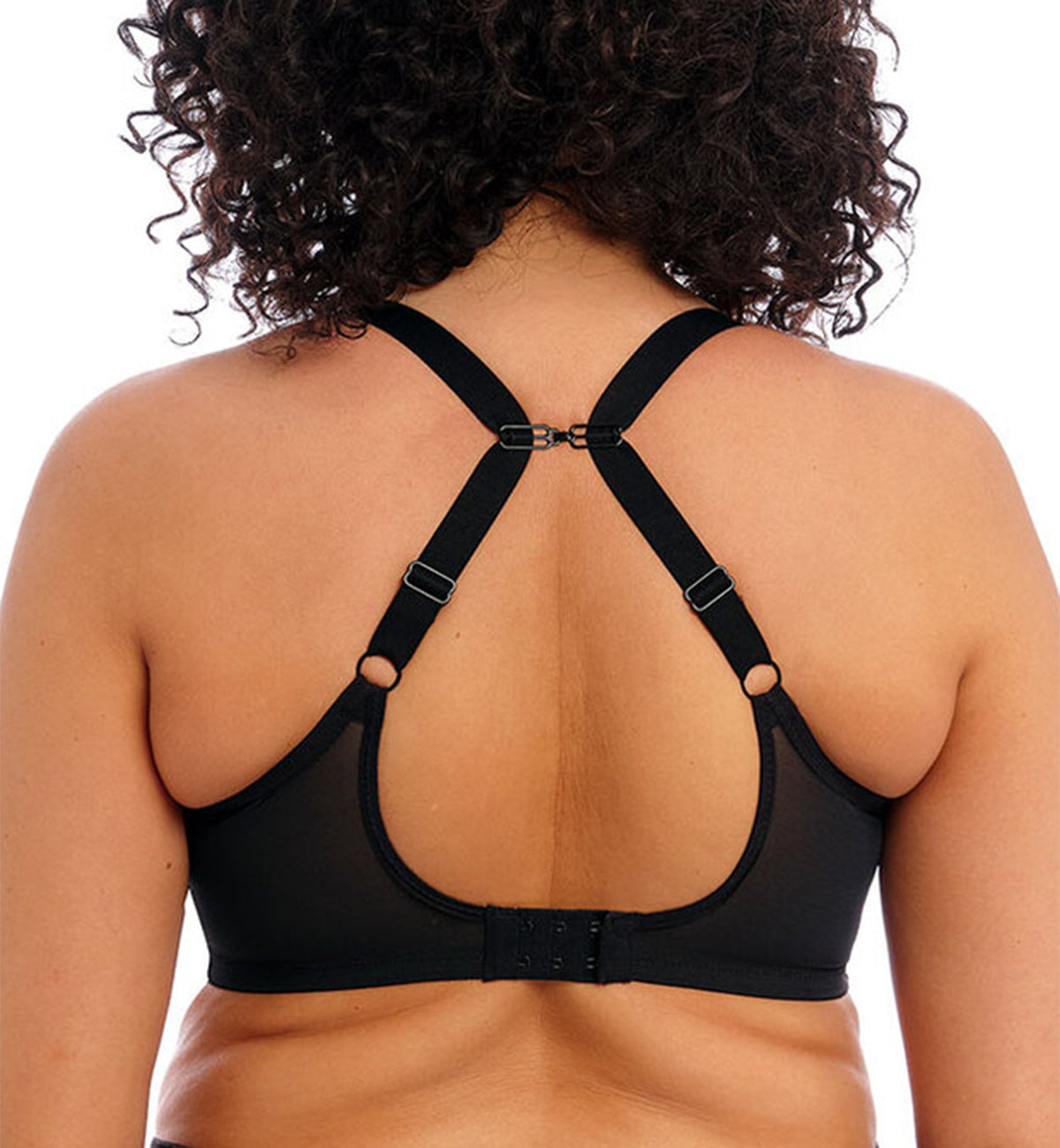 Elomi Matilda Banded Plunge Underwire Bra (8900),32G,Black - Black,32G