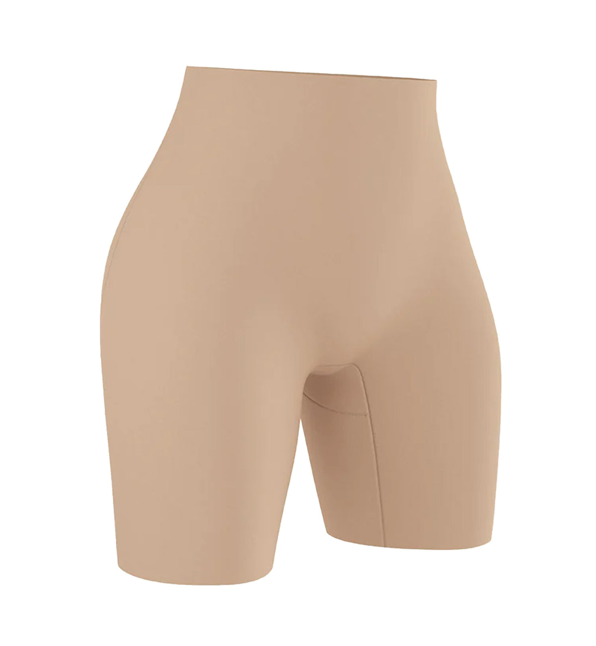 Leonisa Midrise Anti Chafing Butt Lifter Shaper Short (012992),Small,Golden Beige - Golden Beige,Small