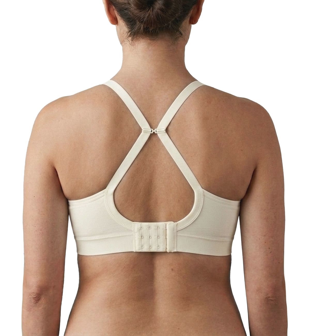 Bravado Everyday Plunge Wireless T-Shirt Bra (11060BA),Small,Lily White - Lily White,Small