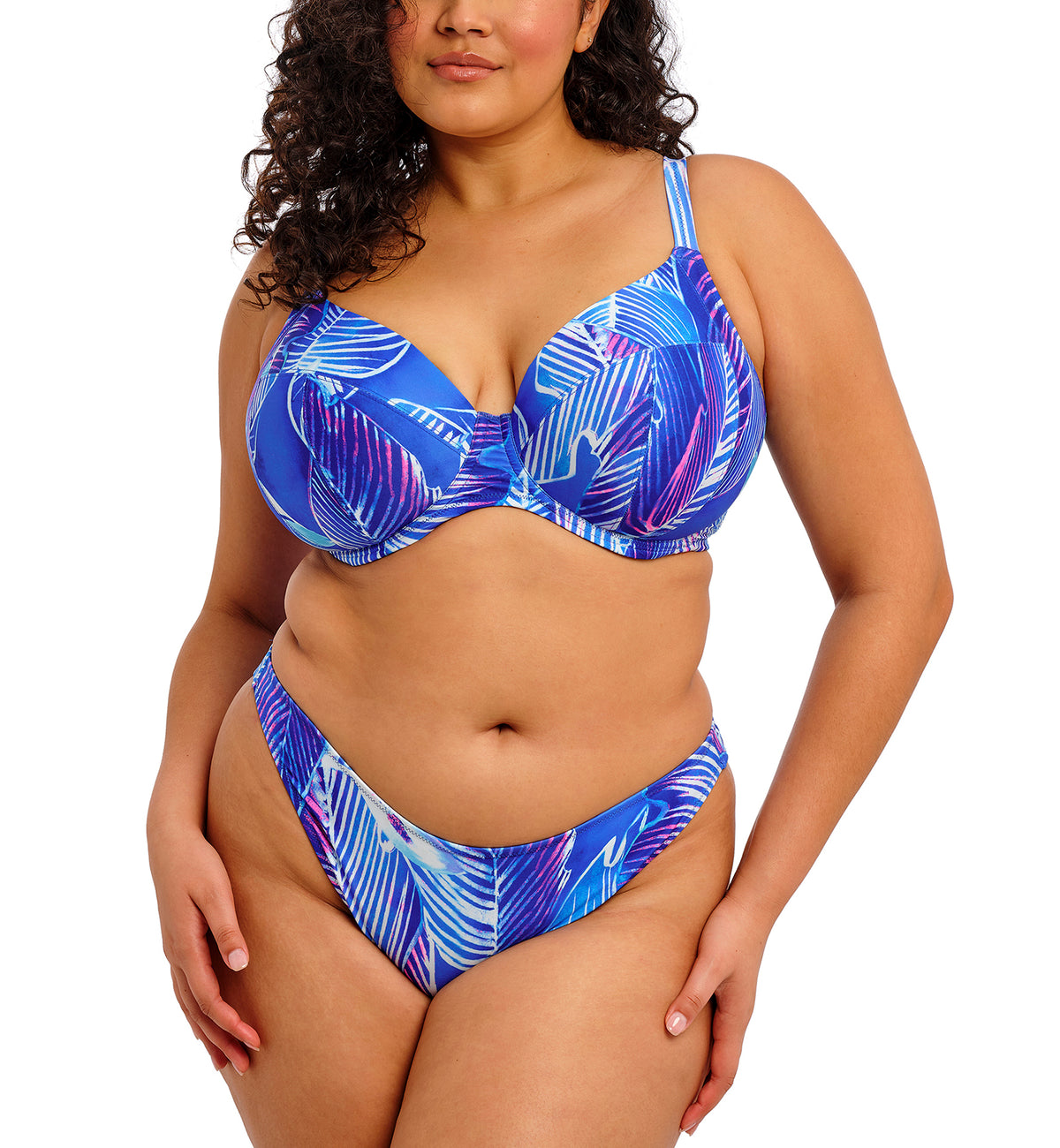 Elomi Maluku Island High Leg Swim Brief (ES802985),UK 12,Atlantic - Atlantic,UK 12