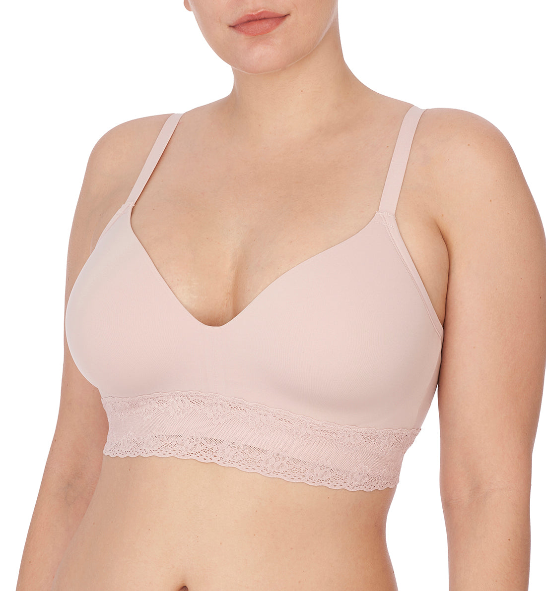 Natori Bliss Perfection Contour Softcup Bra (723154),30B,Rose Beige - Rose Beige,30B