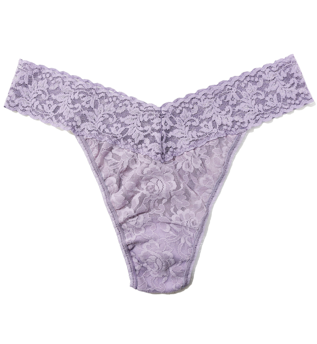 Hanky Panky Signature Lace Original Rise Thong (4811P),Violet Daze - Violet Daze,One Size