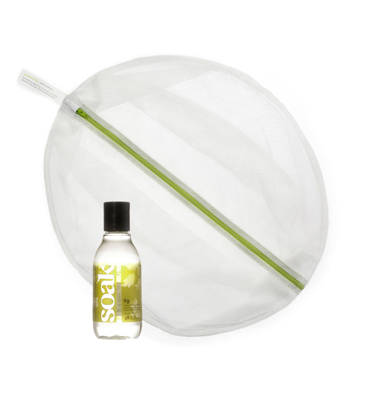 Soak Eco Wash Bag and Travel Soak Set (Slim Bag and 3 ounce Wash),Fig - 3 oz.,Fig
