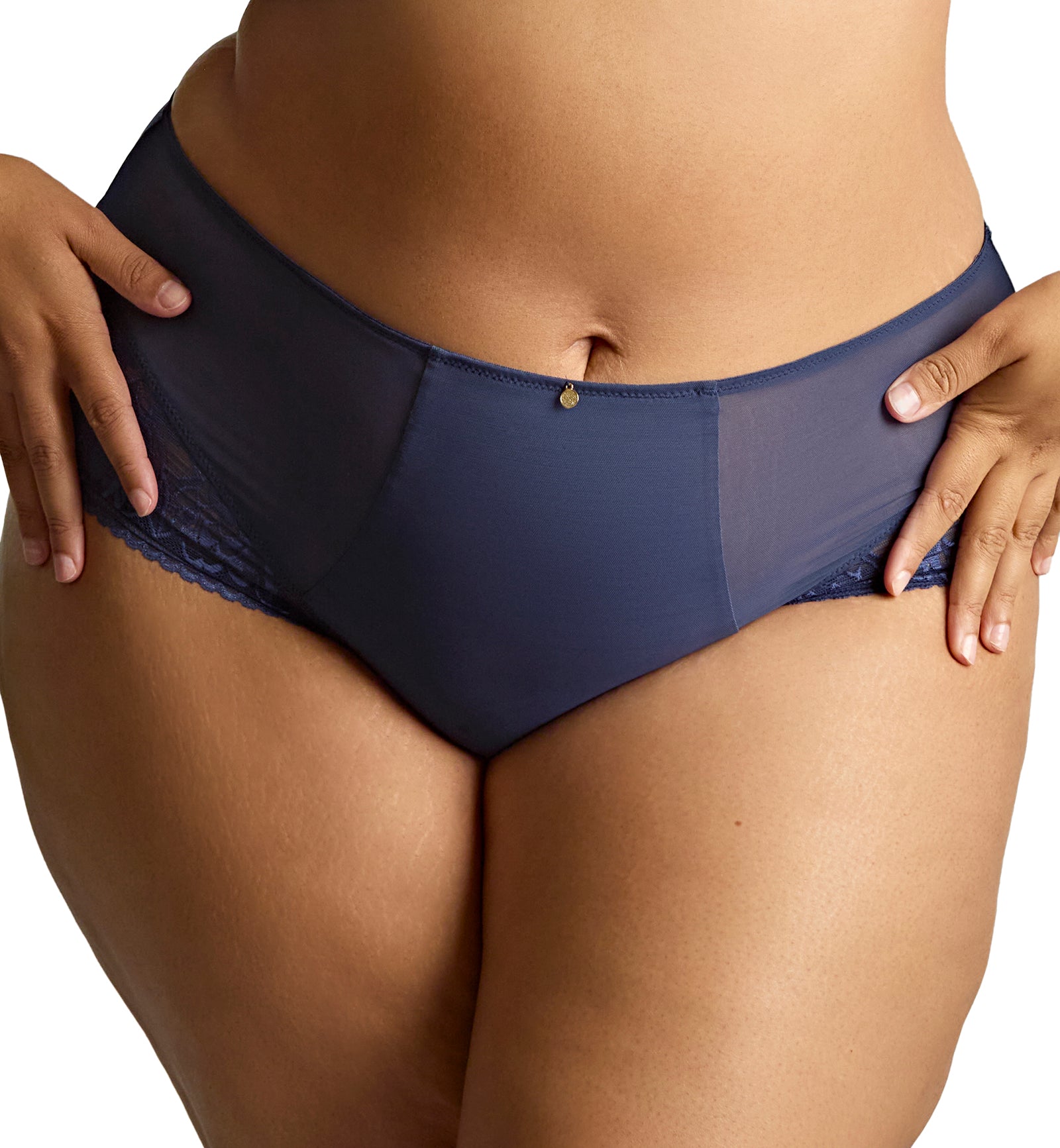 Sculptresse by Panache Dream Deep Brief (10804),Large,Navy - Navy,Large