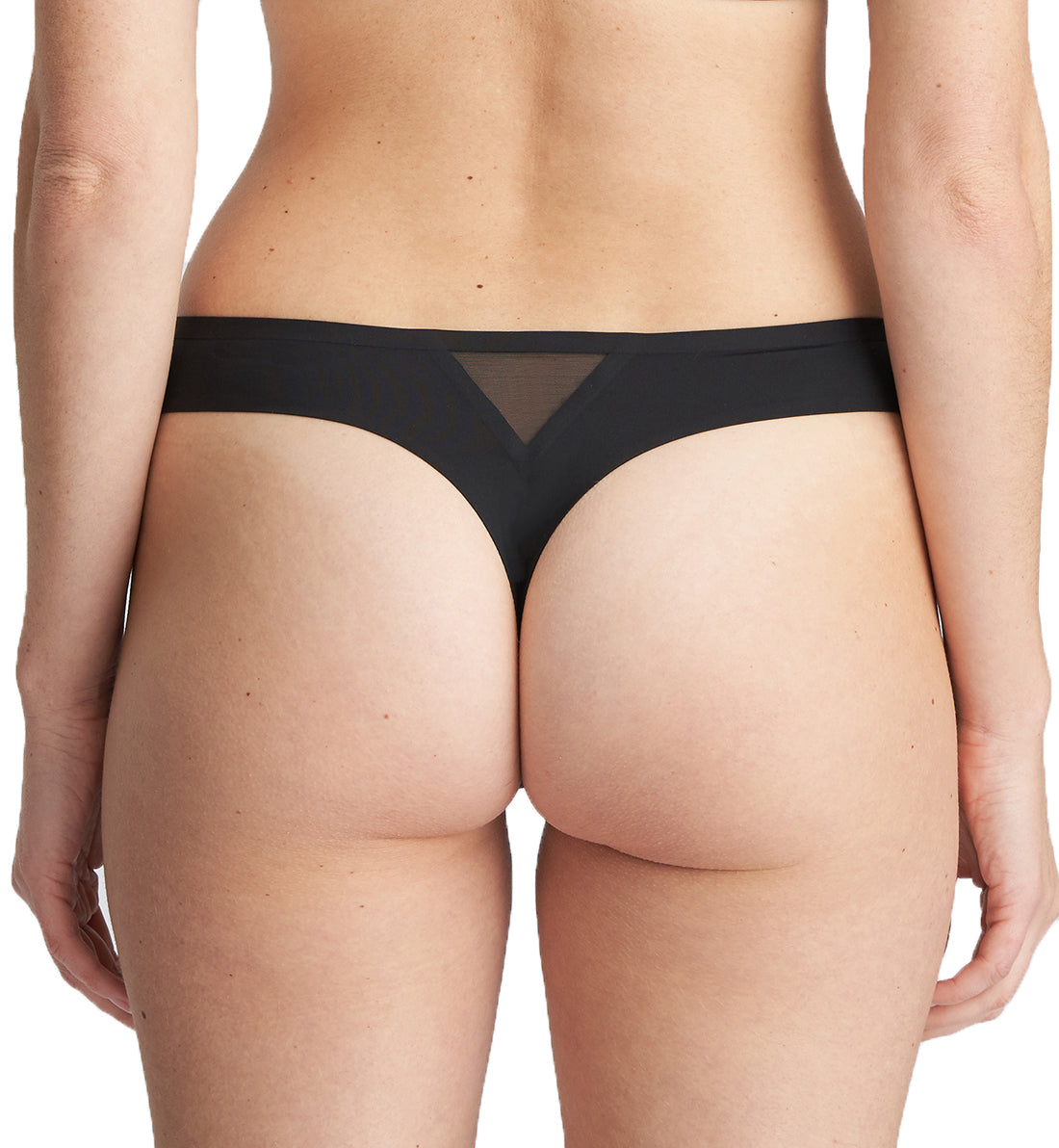 Marie Jo Louie Matching Thong (0622090),Medium,Black - Black,Medium