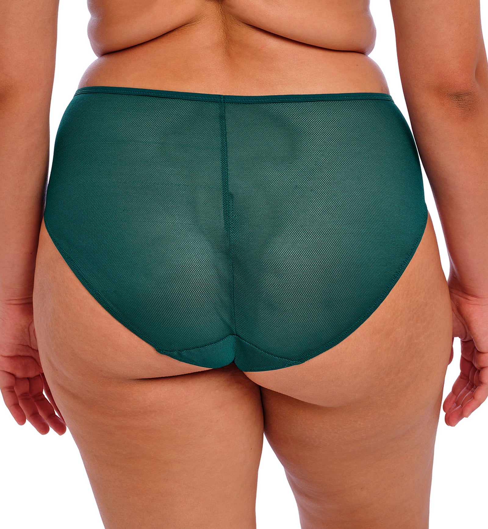 Elomi Kintai Full Brief Panty (301251),Large,Deep Teal - Deep Teal,Large
