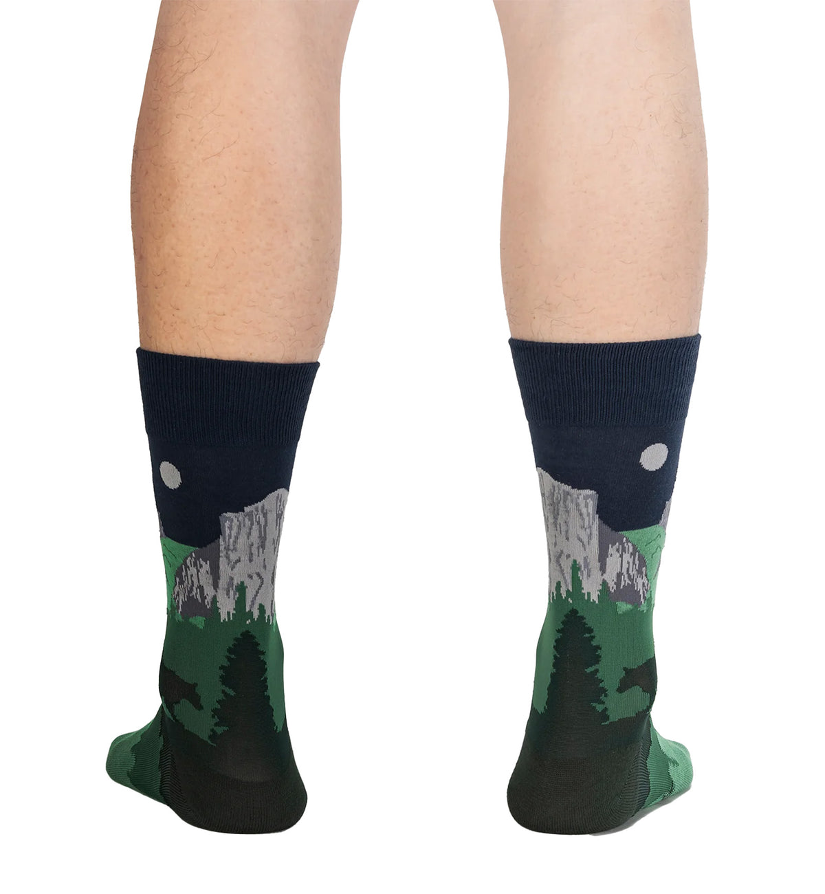 SOCK it to me Men's Crew Socks (MEF0500),Half Dome Yosemite - Half Dome Yosemite,One Size