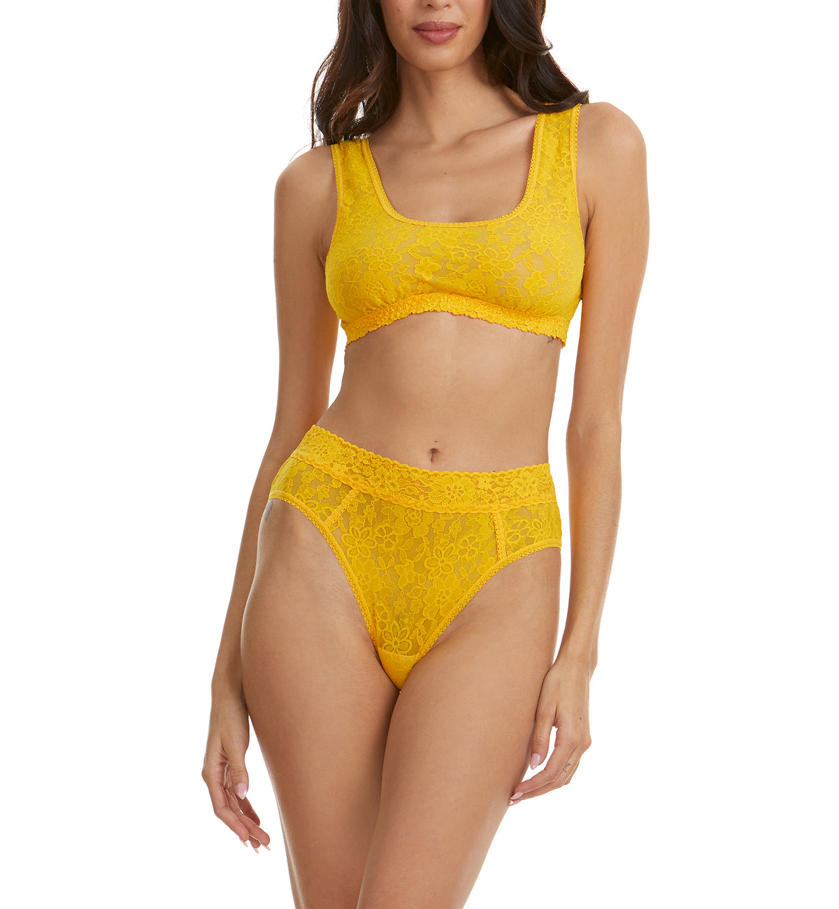 Hanky Panky Daily Lace Girl Brief (772441),XS,Mango Lassi - Mango Lassi,XS