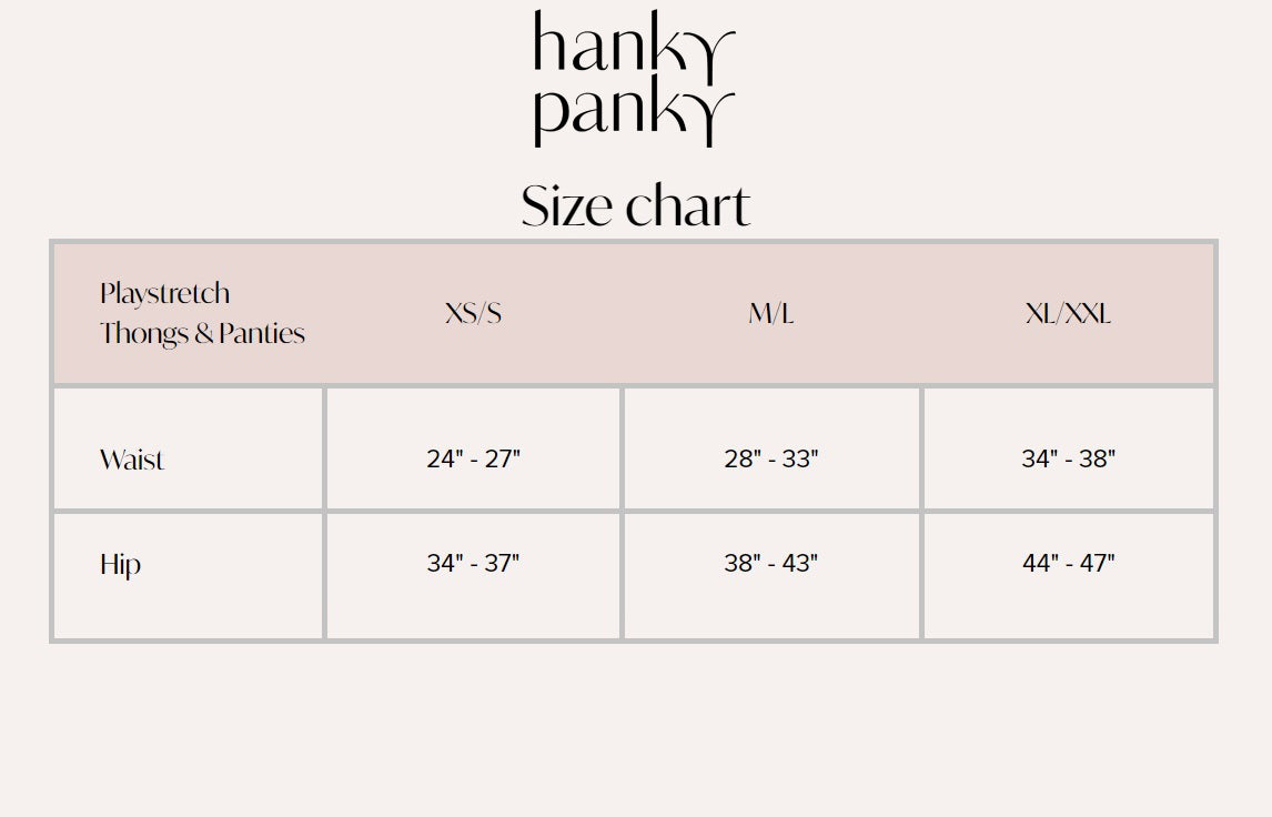 Hanky Panky Play Printed Cotton Hi-Rise Thong (PR721924),XS/S,Bateau - Bateau,XS/S