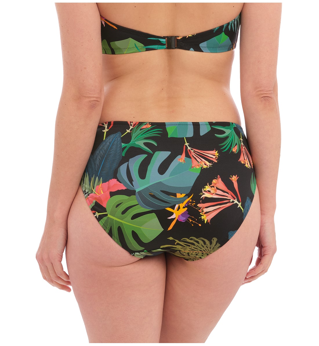 Fantasie Monteverde Mid Rise Bikini Brief (500772),XS,Black - Black,XS