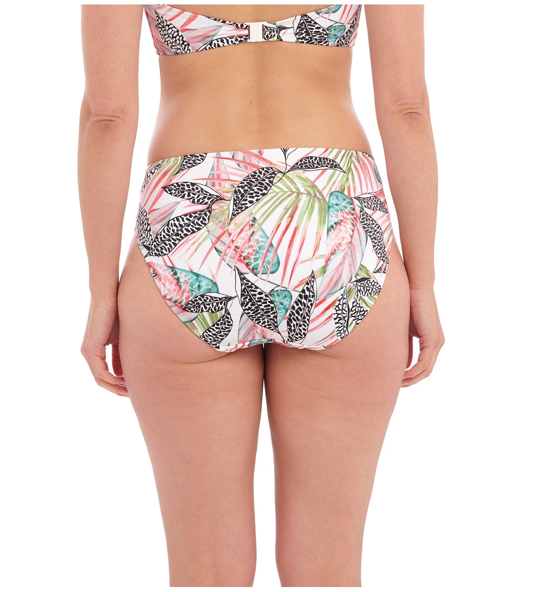 Fantasie Tobago Mid Rise Bikini Brief (500872),Medium,Melon - Melon,Medium