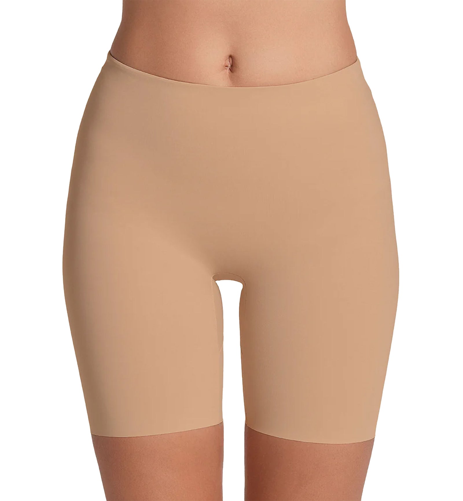 Leonisa Midrise Anti Chafing Butt Lifter Shaper Short (012992),Small,Golden Beige - Golden Beige,Small