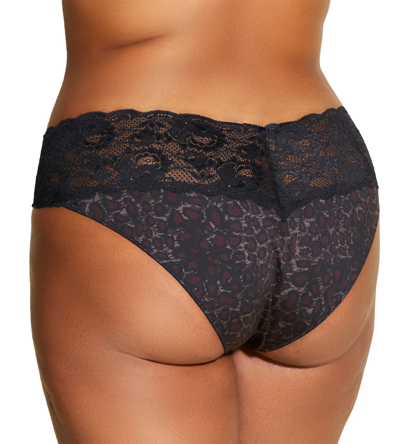 Cosabella Evolution Printed Plus Size Comfy Boy Brief (EVOLP0734P),2X,Black Panther - Black Panther,2X