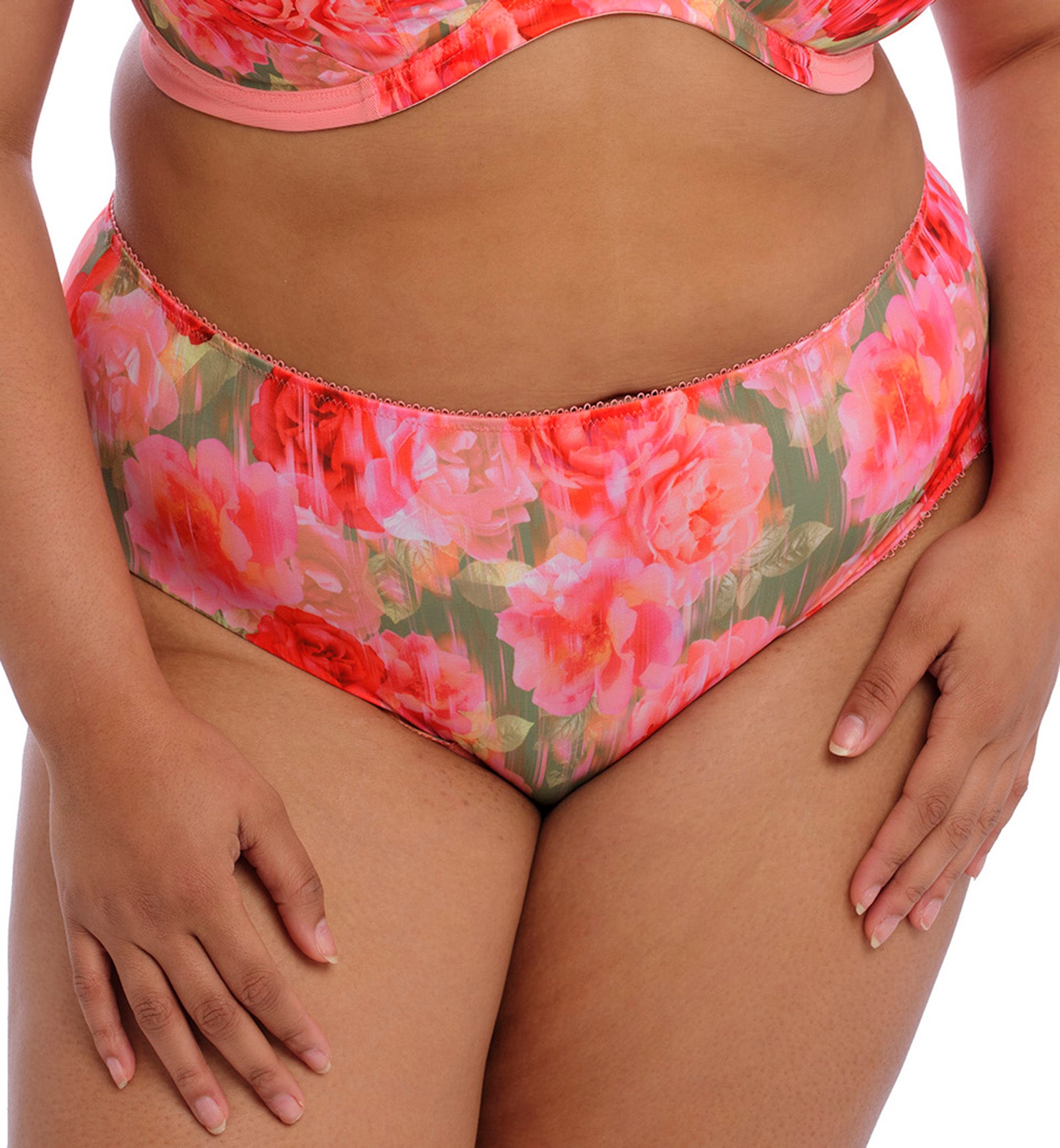 Goddess Kayla Matching Brief (6168),Medium,Rose Garden - Rose Garden,Medium