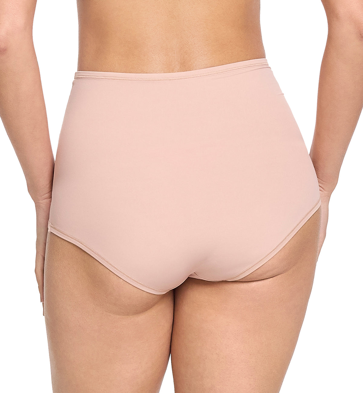 Hanky Panky YourFit High Rise Boyshort (6S2264),Medium,Almond Milk - Almond Milk,One Size