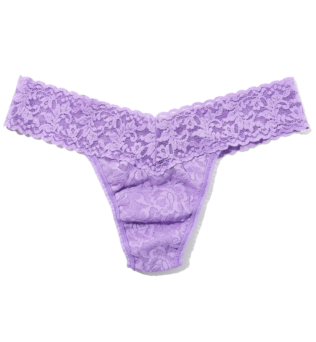 Hanky Panky Petite Signature Lace Low Rise Thong (4911XSP),Love Potion - Love Potion,One Size