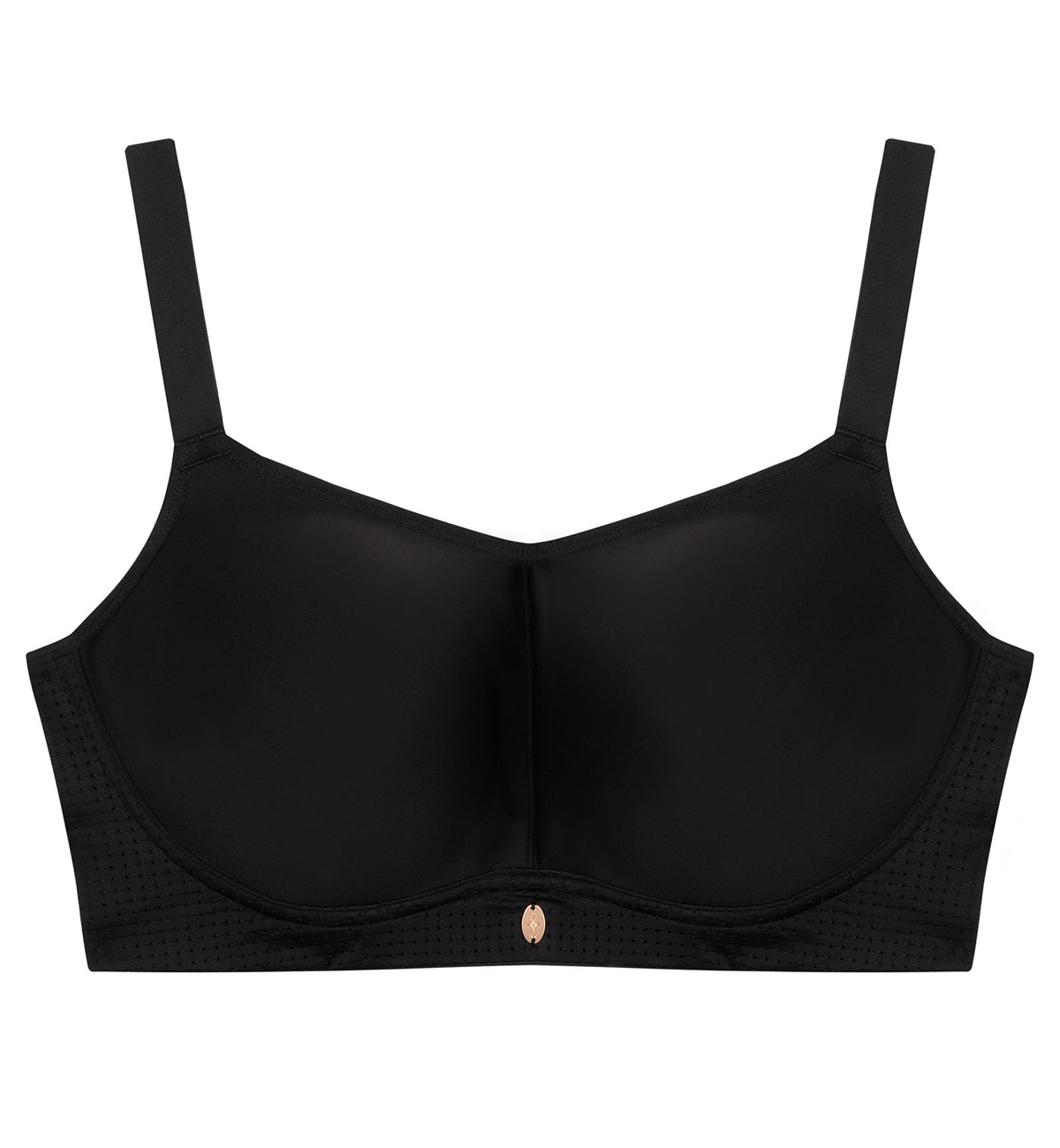 Freedom Molded Wireless Sports Bra (FREEDOMSPORT),30H,Black - Black,30H