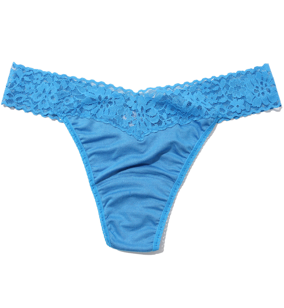 Hanky Panky DreamEase Original Rise Thong (631104),Laguna Blue - Laguna Blue,One Size