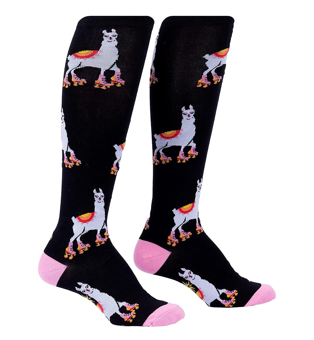 SOCK it to me Unisex Knee High Socks (F0614),They See Me Rollin' - They See Me Rollin',One Size
