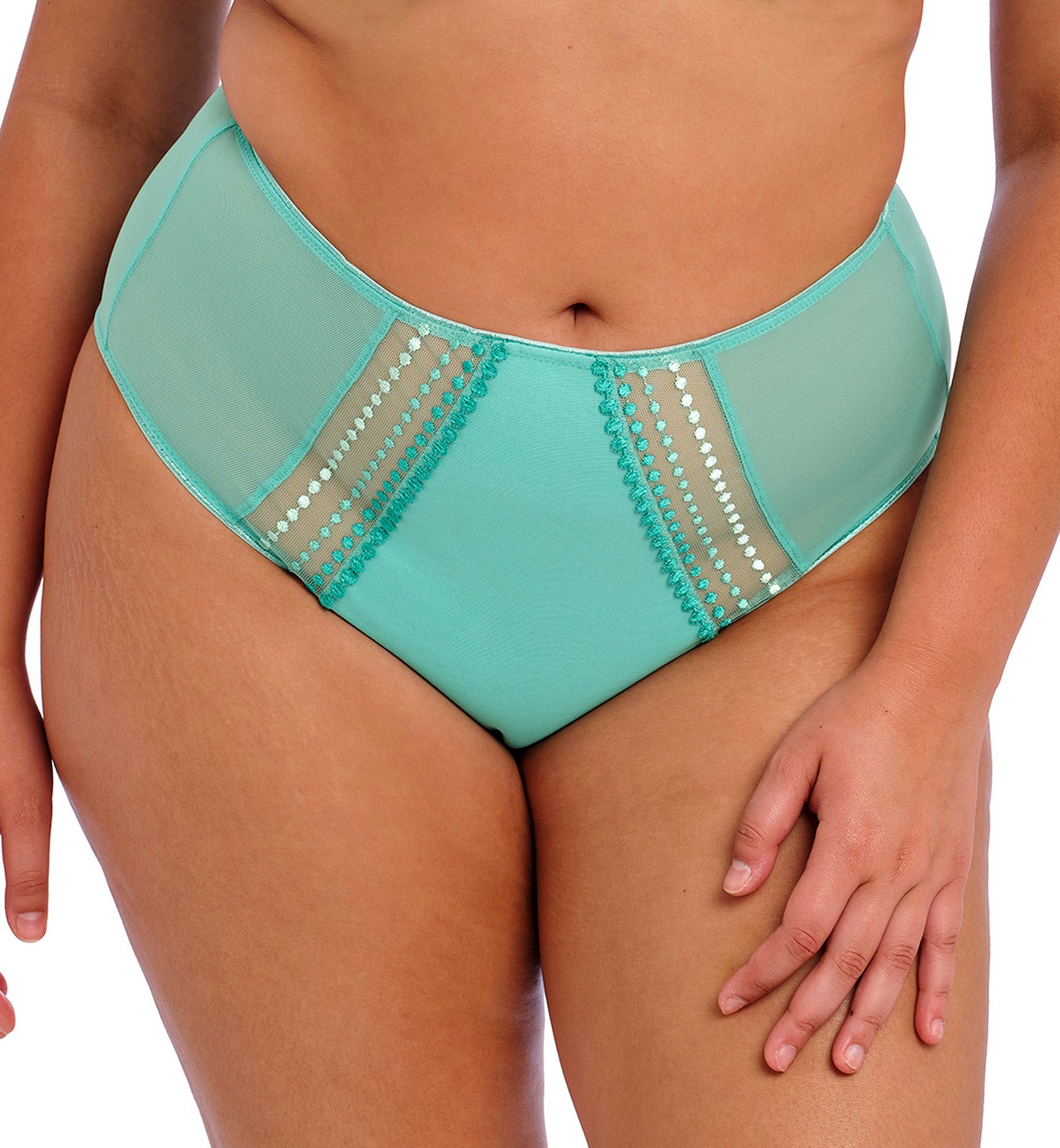 Elomi Matilda Matching Full Panty Brief (8906),Medium,Jade - Jade,Medium
