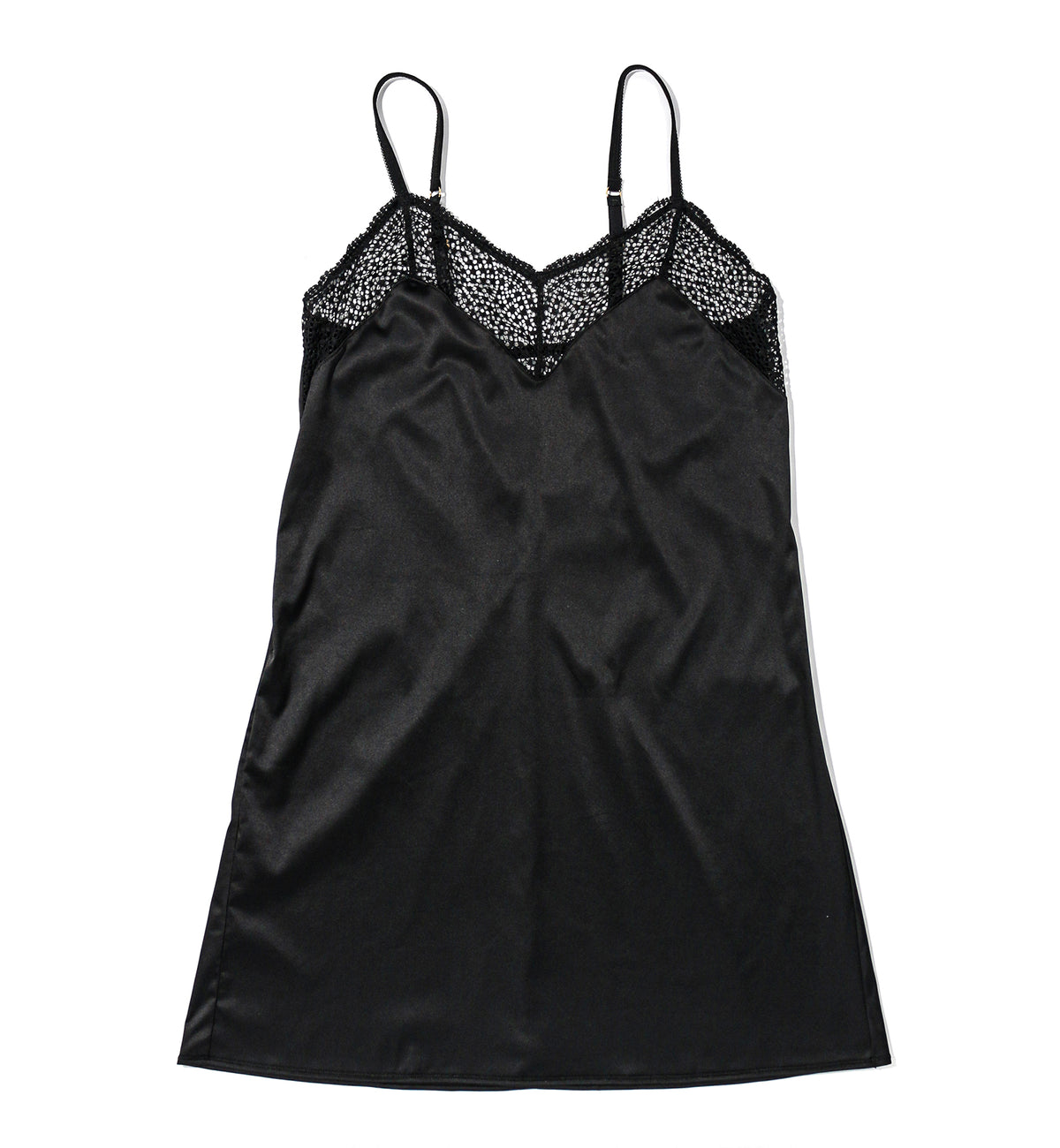 Hanky Panky Wrapped Around You Chemise (4D5706),Small,Black - Black,Small