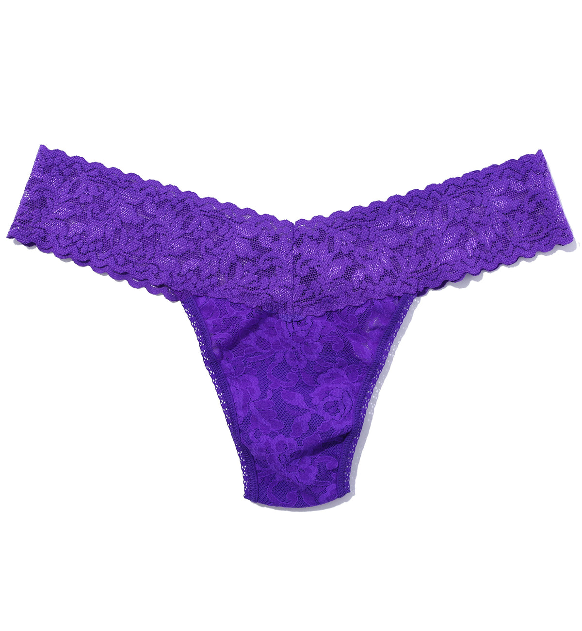 Hanky Panky Signature Lace Low Rise Thong (4911P),Verbena - Verbena,One Size