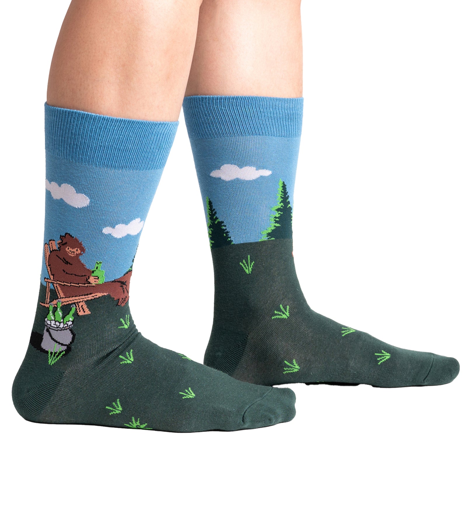 SOCK it to me Men's Crew Socks (MEF0634),Bucket List - Bucket List,One Size