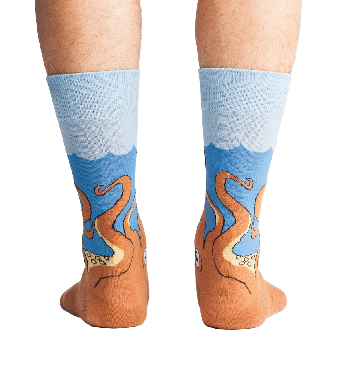 SOCK it to me Men's Crew Socks (mef0059),Squid-o - Squid-o,One Size
