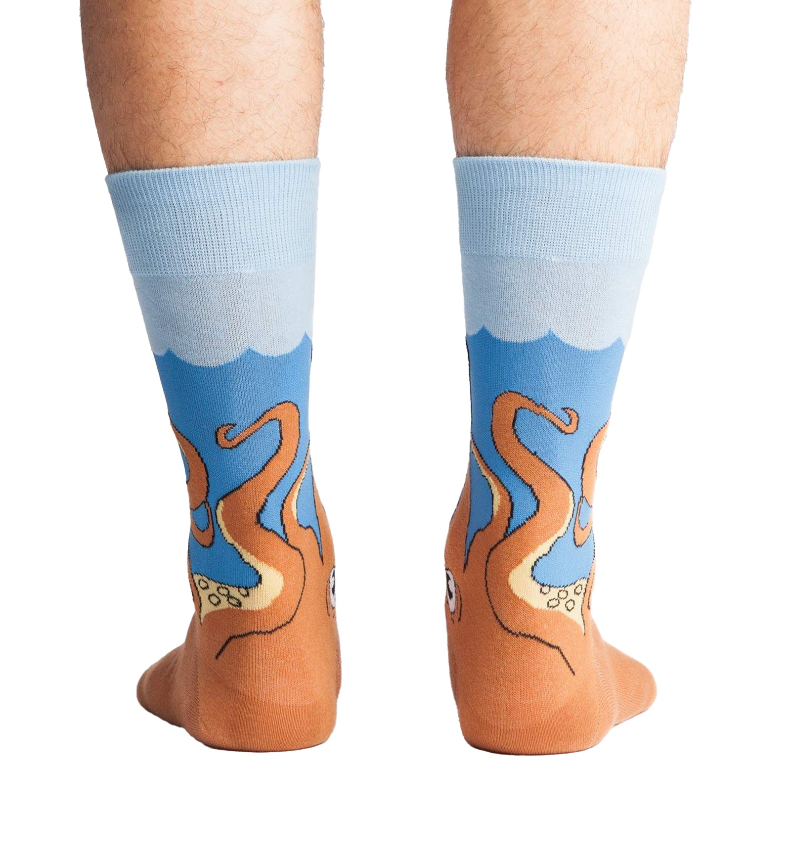 SOCK it to me Men's Crew Socks (mef0059),Squid-o - Squid-o,One Size