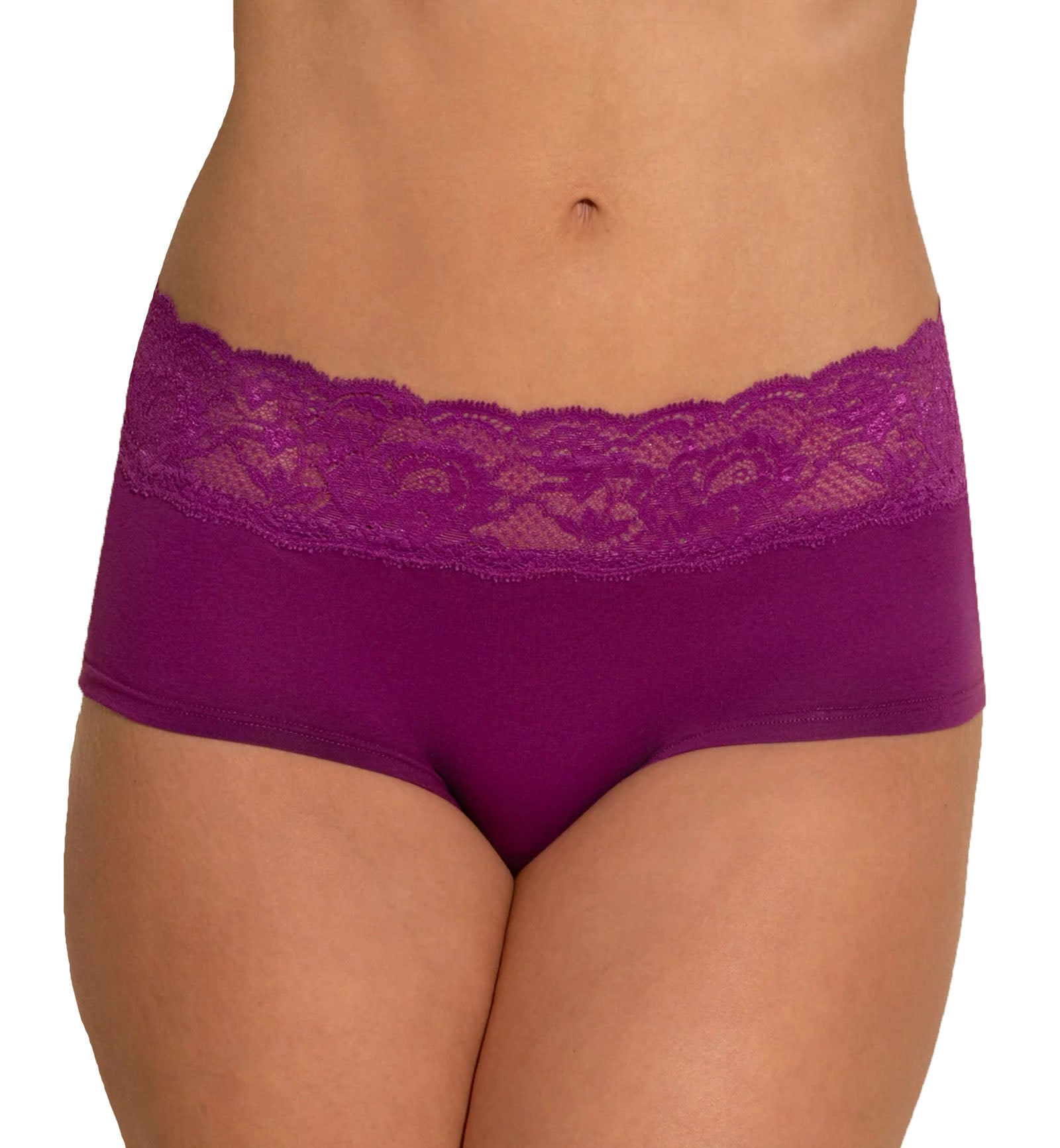 Cosabella Never Say Never Peachie Hotpant (NEVER0743),S/M,Swiss Beet - Swiss Beet,S/M