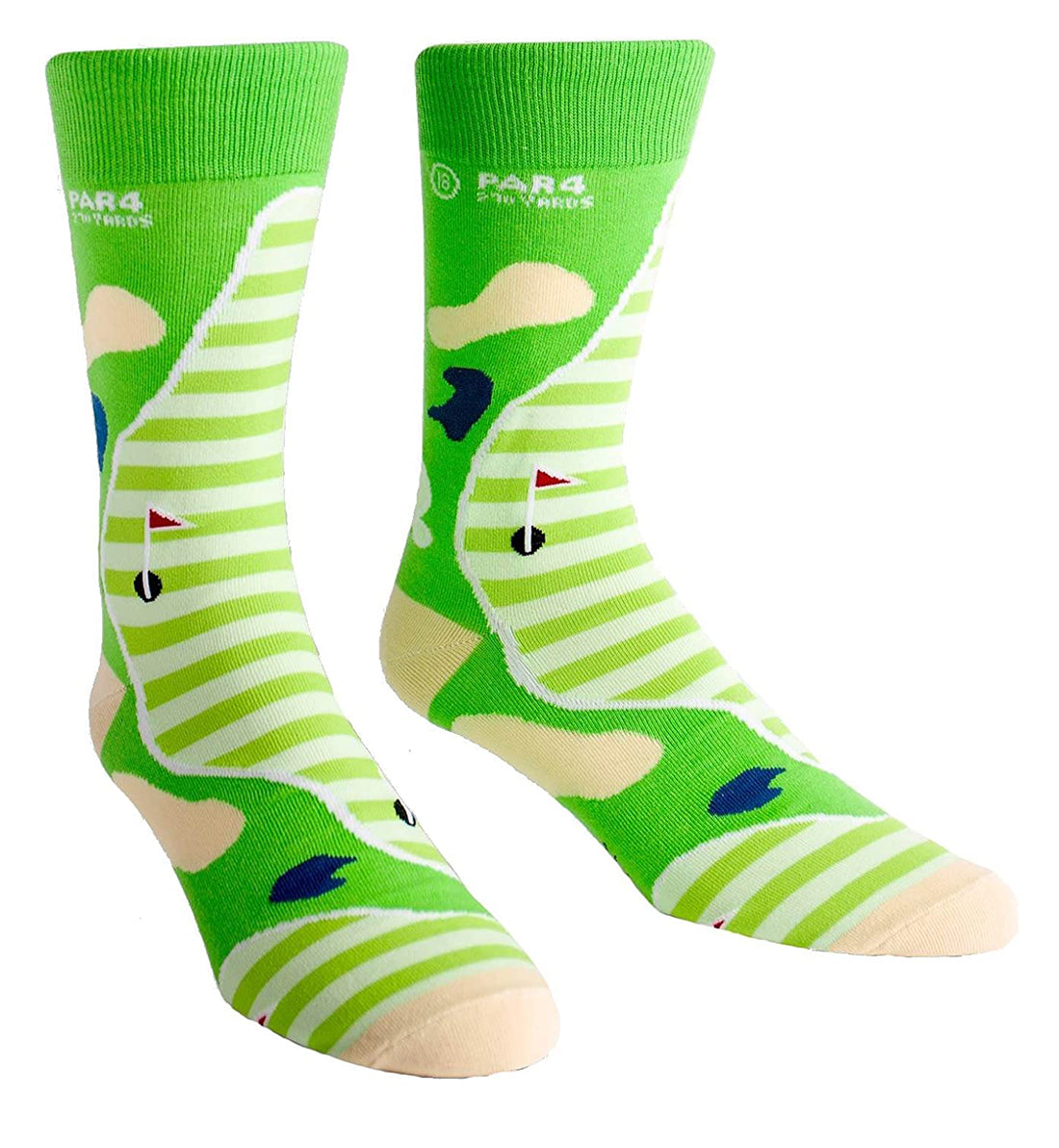 SOCK it to me Men's Crew Socks (mef0158),Par 4 - Par 4,One Size