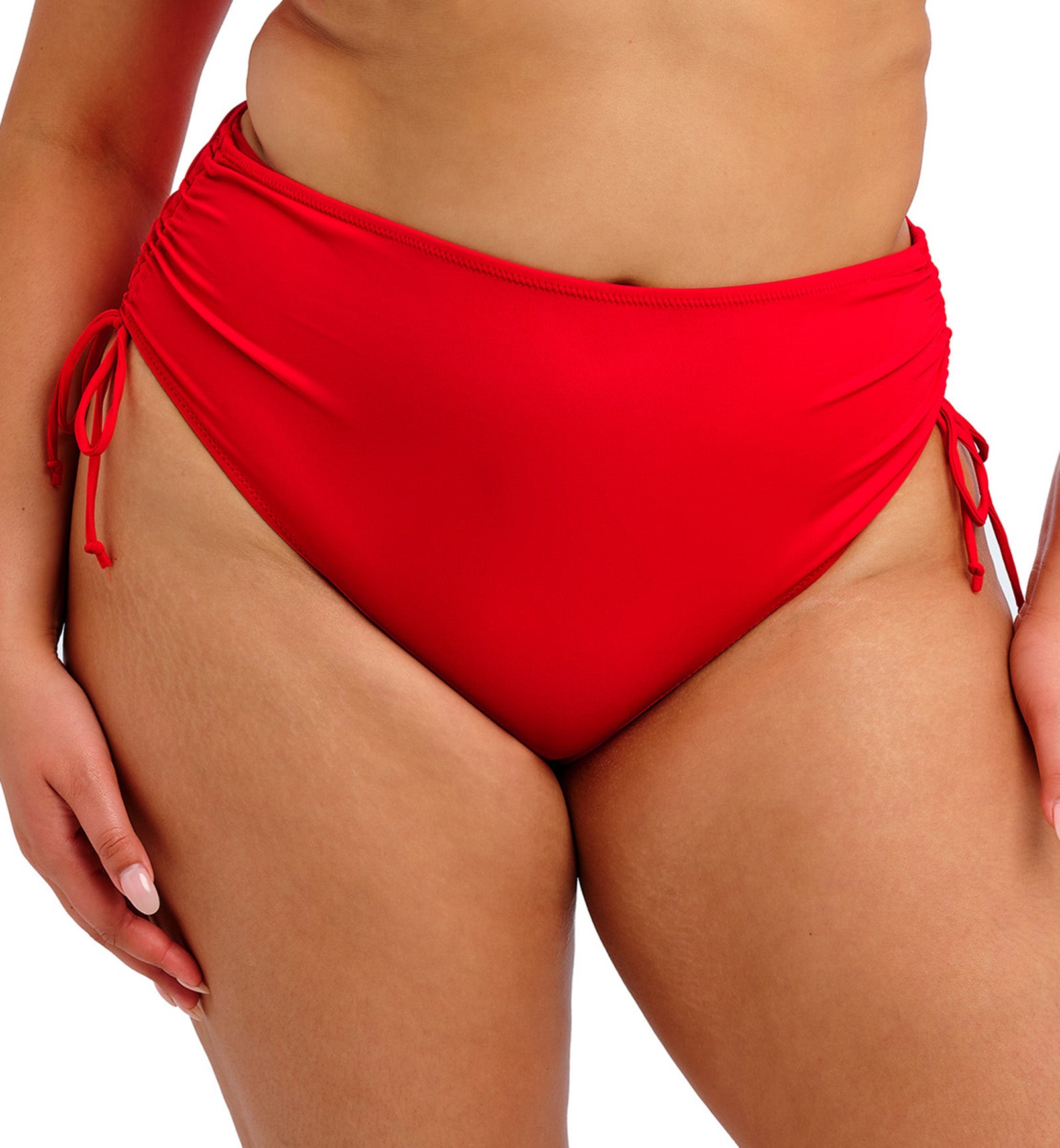 Elomi Plain Sailing Adjustable Side Swim Brief (ES7287),UK 14,Lava - Lava,UK 14