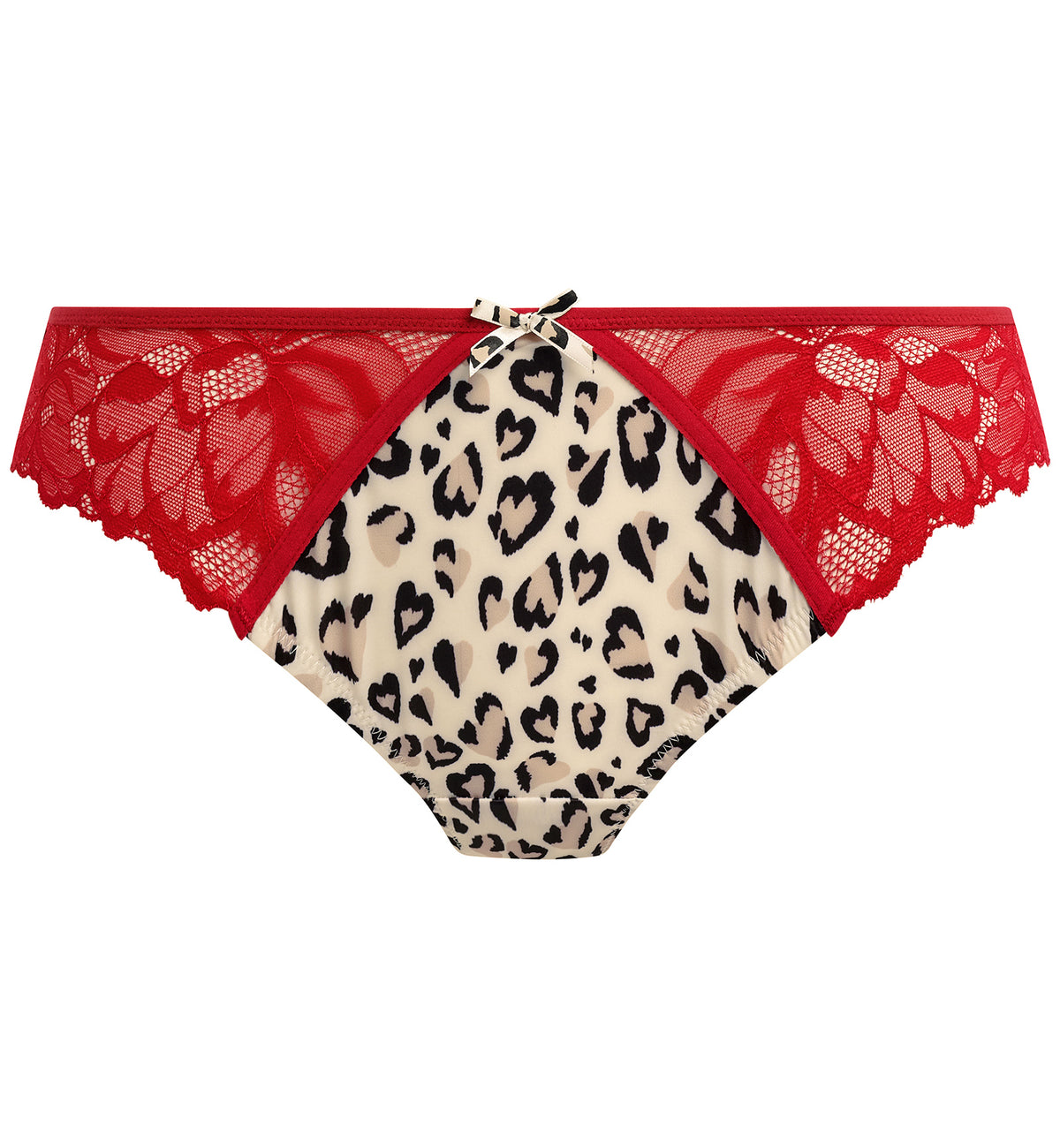 Freya Cherish Me Thong (404070),XS,Red Leopard - Red Leopard,XS
