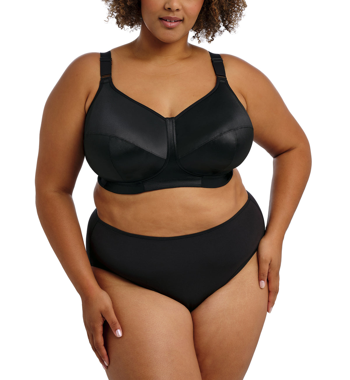 Goddess Celeste Support Softcup (6113),34J,Black - Black,34J