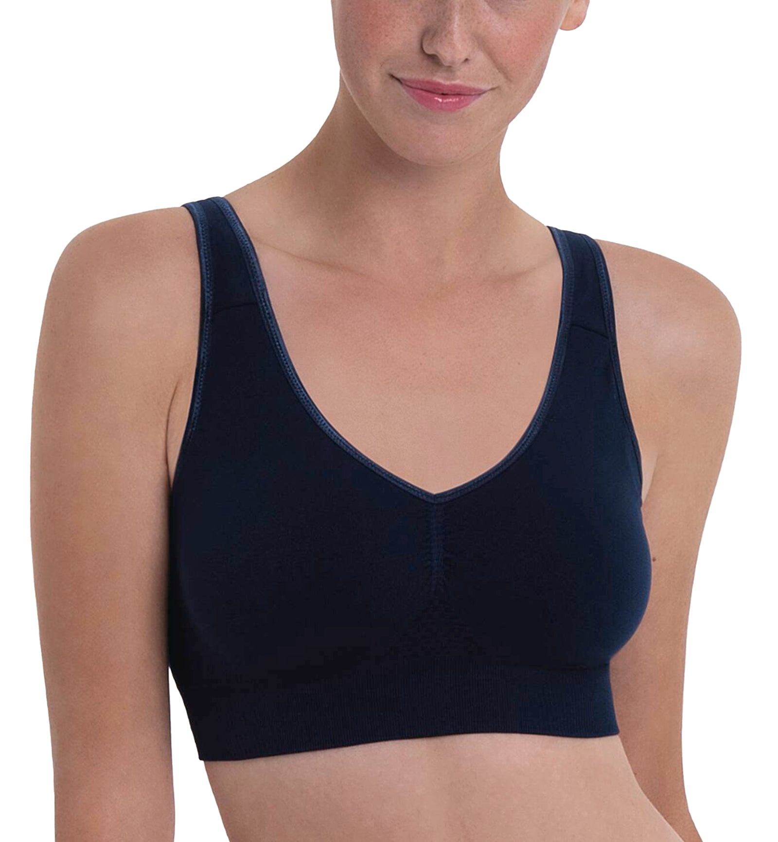 Anita Care Lotta Pocketed Post Mastectomy Bra (5769X),Small,Maritime Blue - Maritime Blue,Small