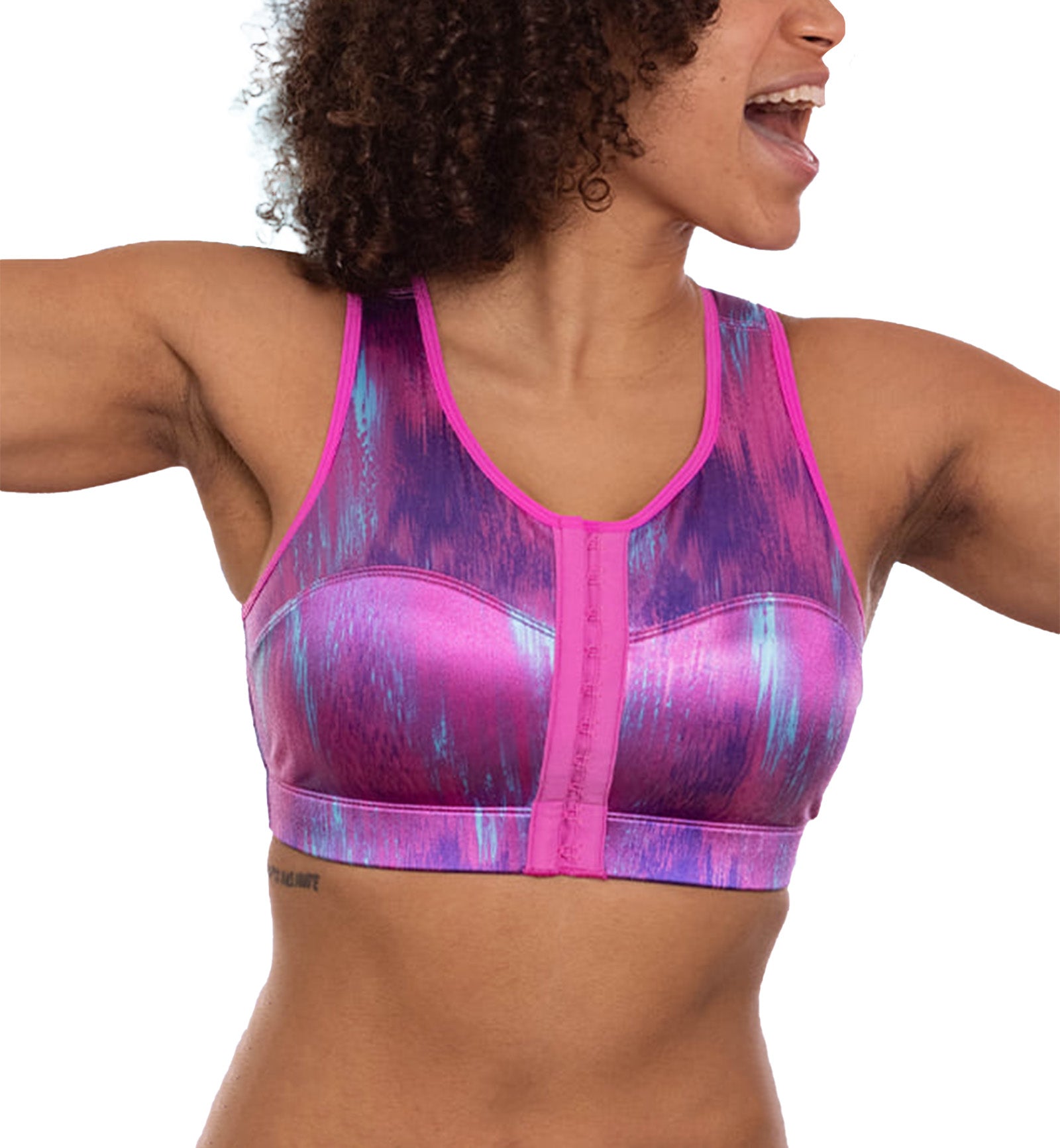Enell High Impact Sports Bra (100),0,Cotton Candy - Cotton Candy,0