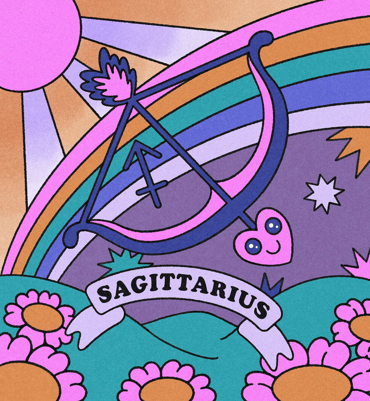 SOCK it to me Zodiac Gift Set (ZOD009),Sagittarius - Sagittarius,One Size