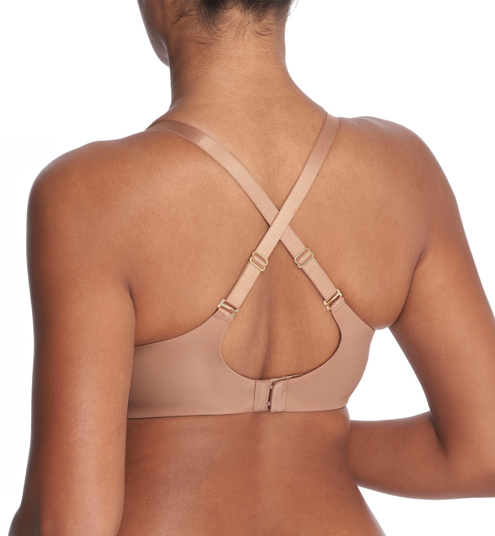 Natori Comfort Evolution Full Figure Memory Foam Underwire Bra (731337),32D,Buff - Buff,32D