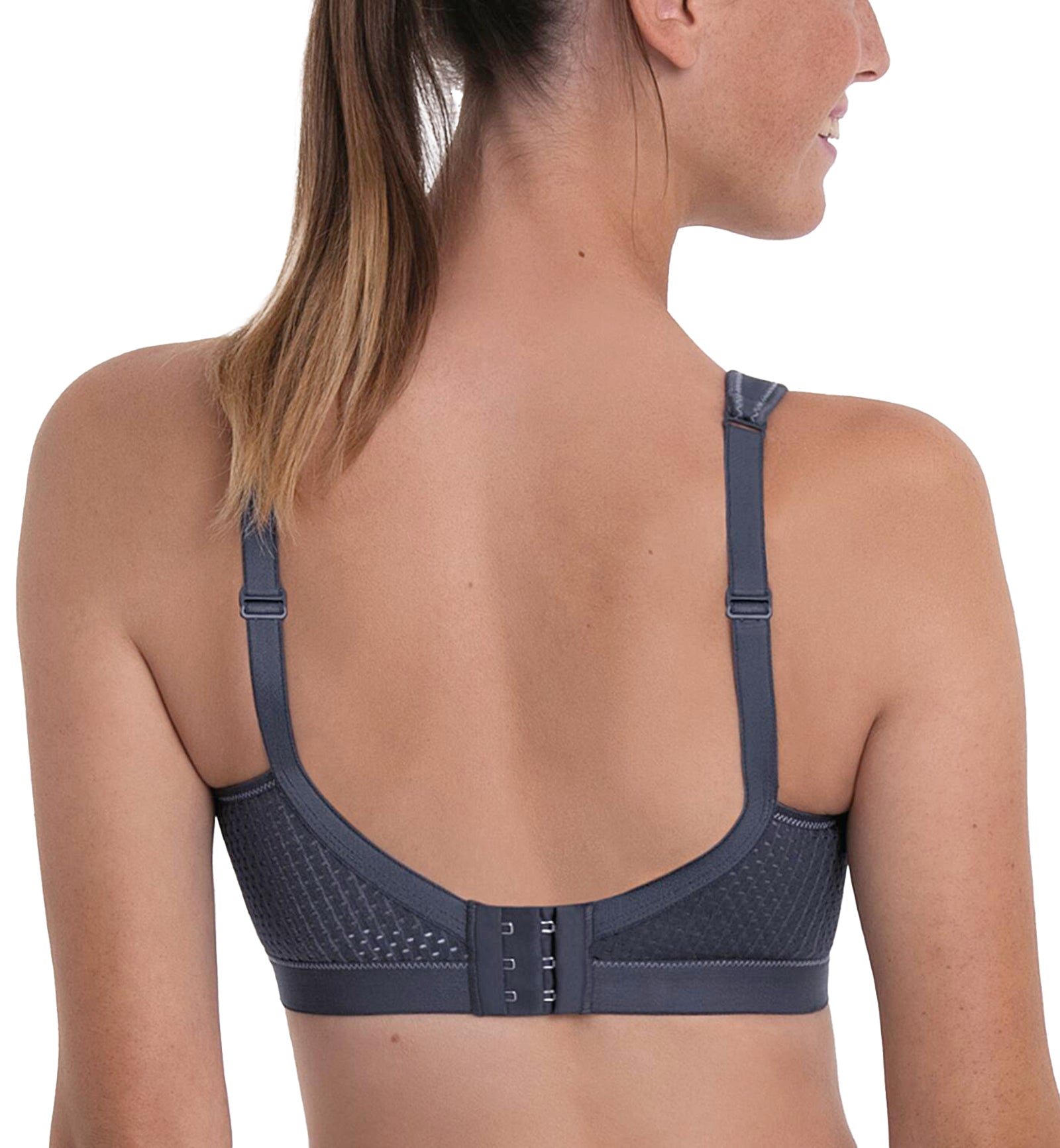 Anita Momentum Max Support Wireless Sports Bra (5529),32G,Anthracite - Anthracite,32G