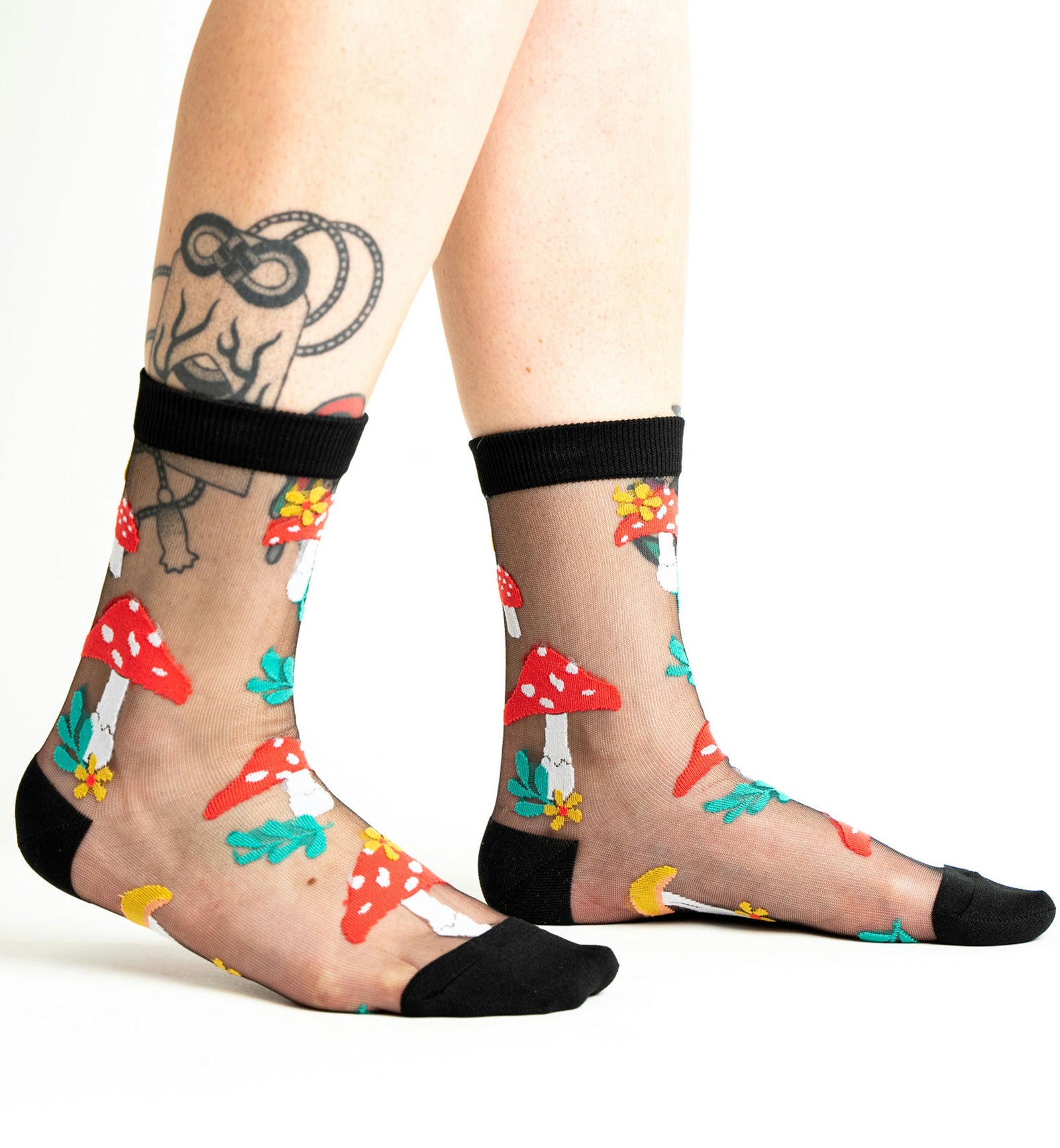 SOCK it to me Sheer Crew Socks (H0011),Made of Magic - Made of Magic,One Size