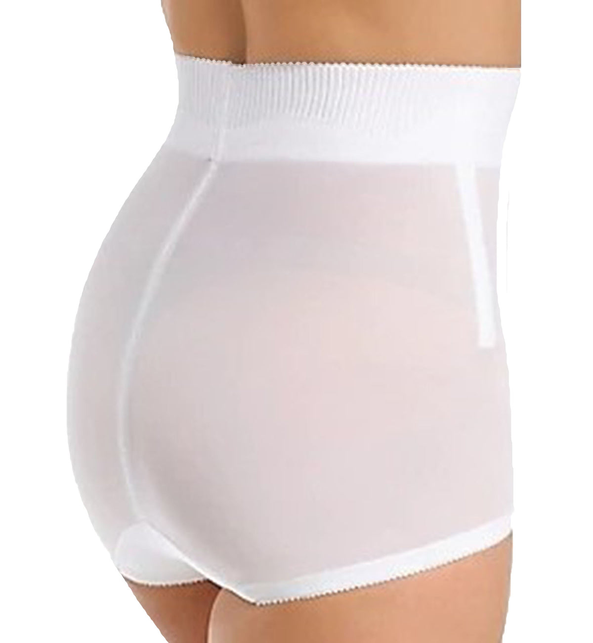 Rago Medium Control High Waist Shaping Panty (6296),Small,White - White,Small