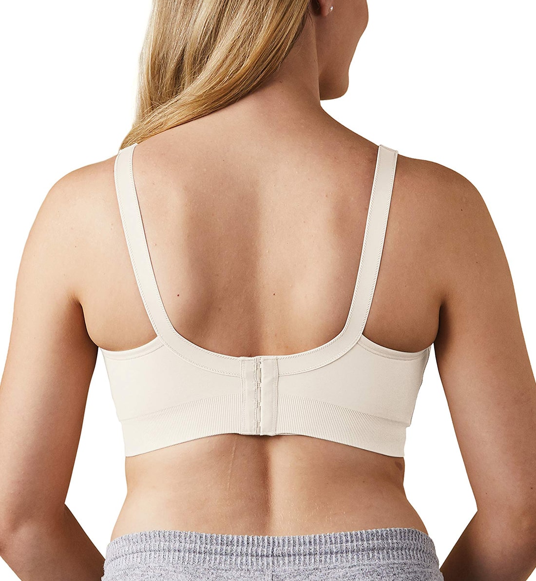 BRAVADO! DESIGNS Body Silk Seamless Nursing Softcup (1401),XS,Antique White - Antique White,XS