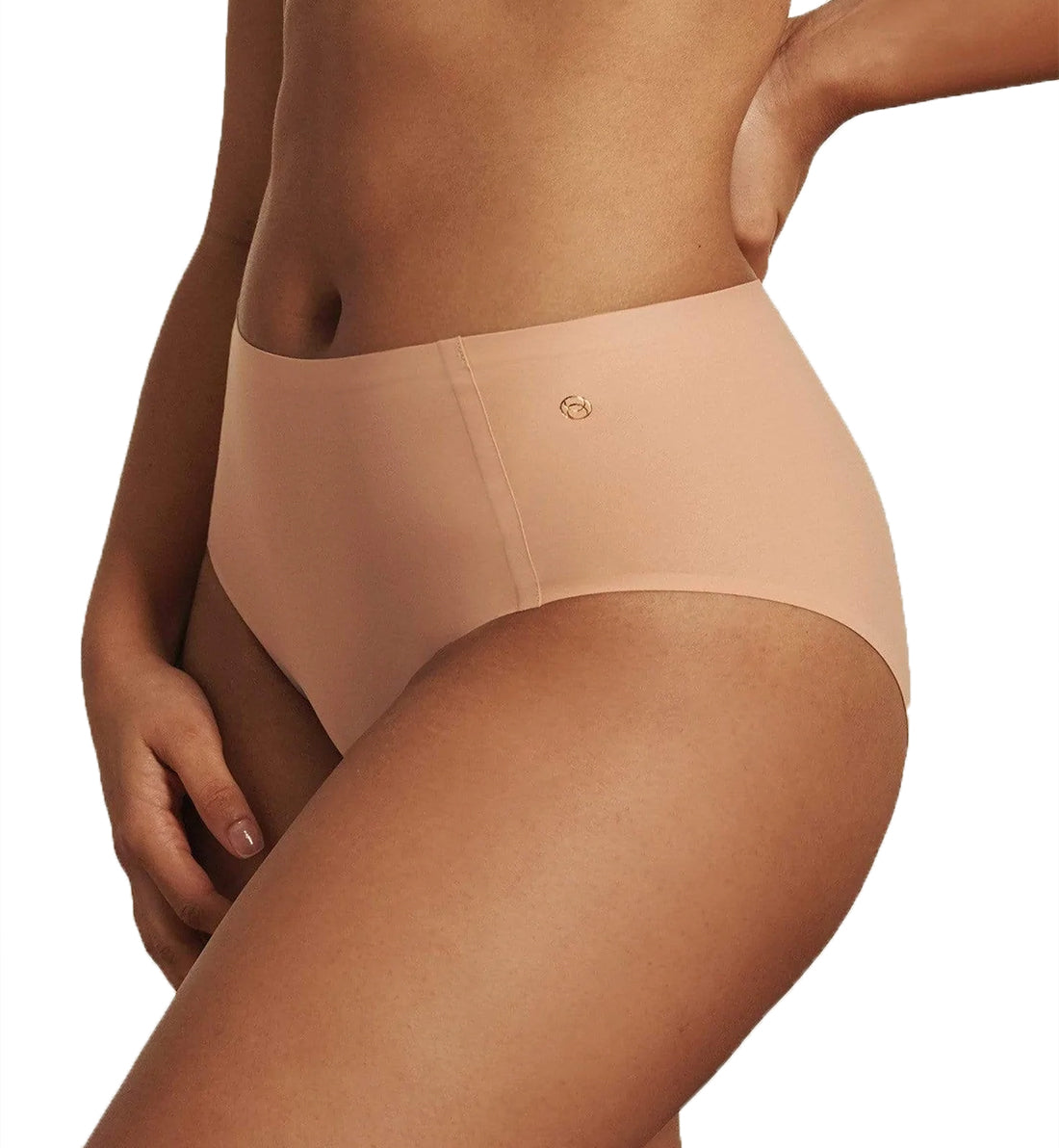 Evelyn & Bobbie High-Waisted Retro Bikini Panty (1704),US 0-14,Himalayan Salt - Himalayan Salt,US 0-14