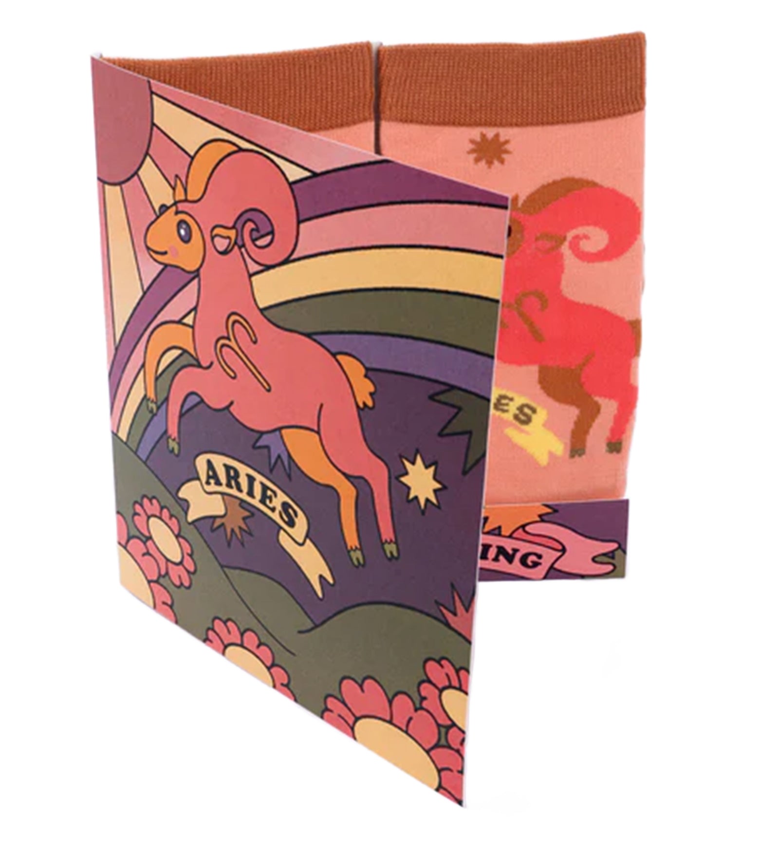 SOCK it to me Zodiac Gift Set (ZOD001),Aries - Aries,One Size