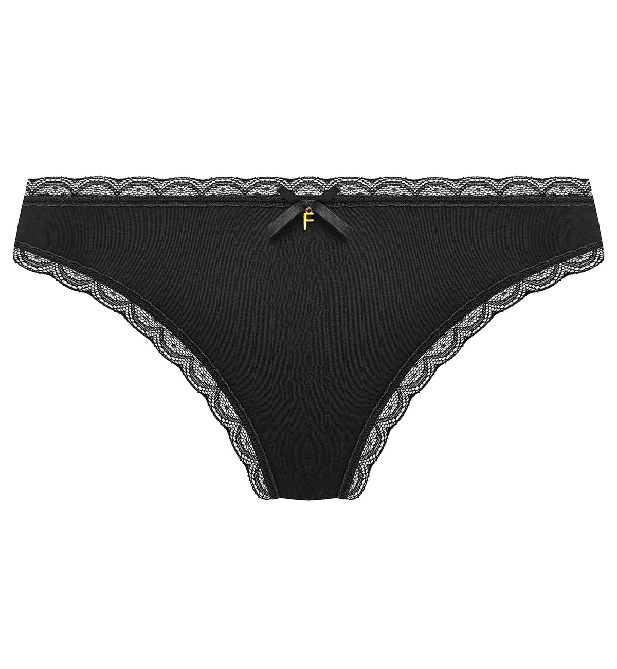 Freya Flirt Thong (403370),XS,Black - Black,XS