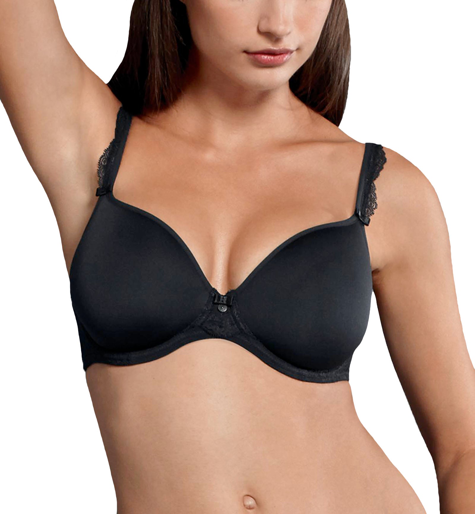 Rosa Faia by Anita Selma Seamless Spacer Underwire Bra (5637),32C,Black - Black,32C
