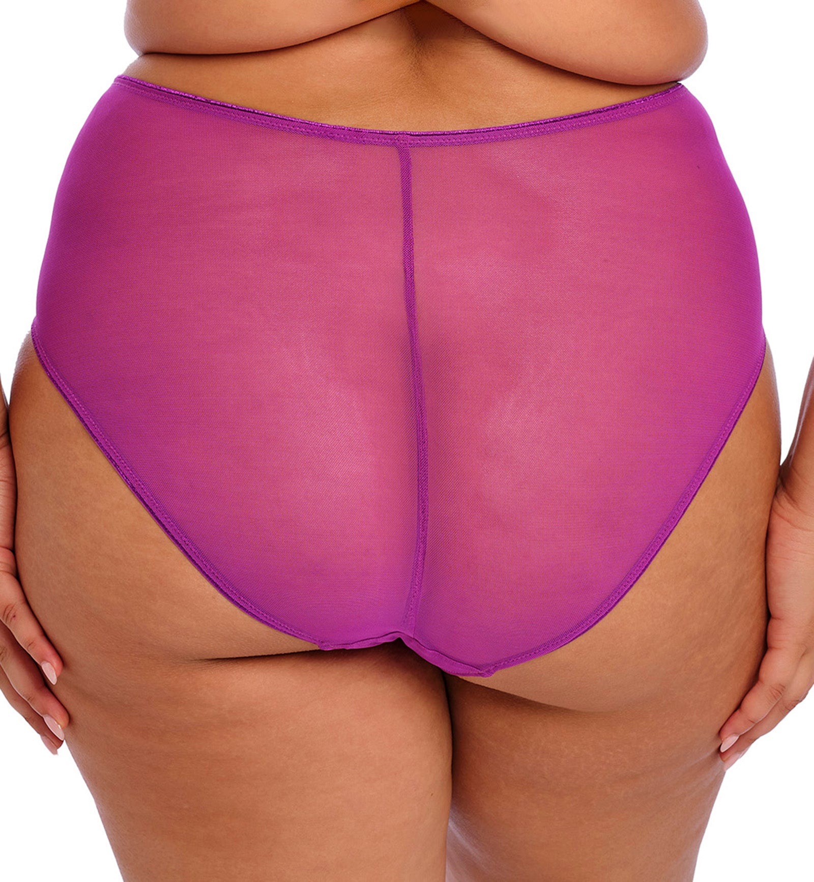 Elomi Matilda Matching Full Panty Brief (8906),Medium,Hollyhock - Hollyhock,Medium