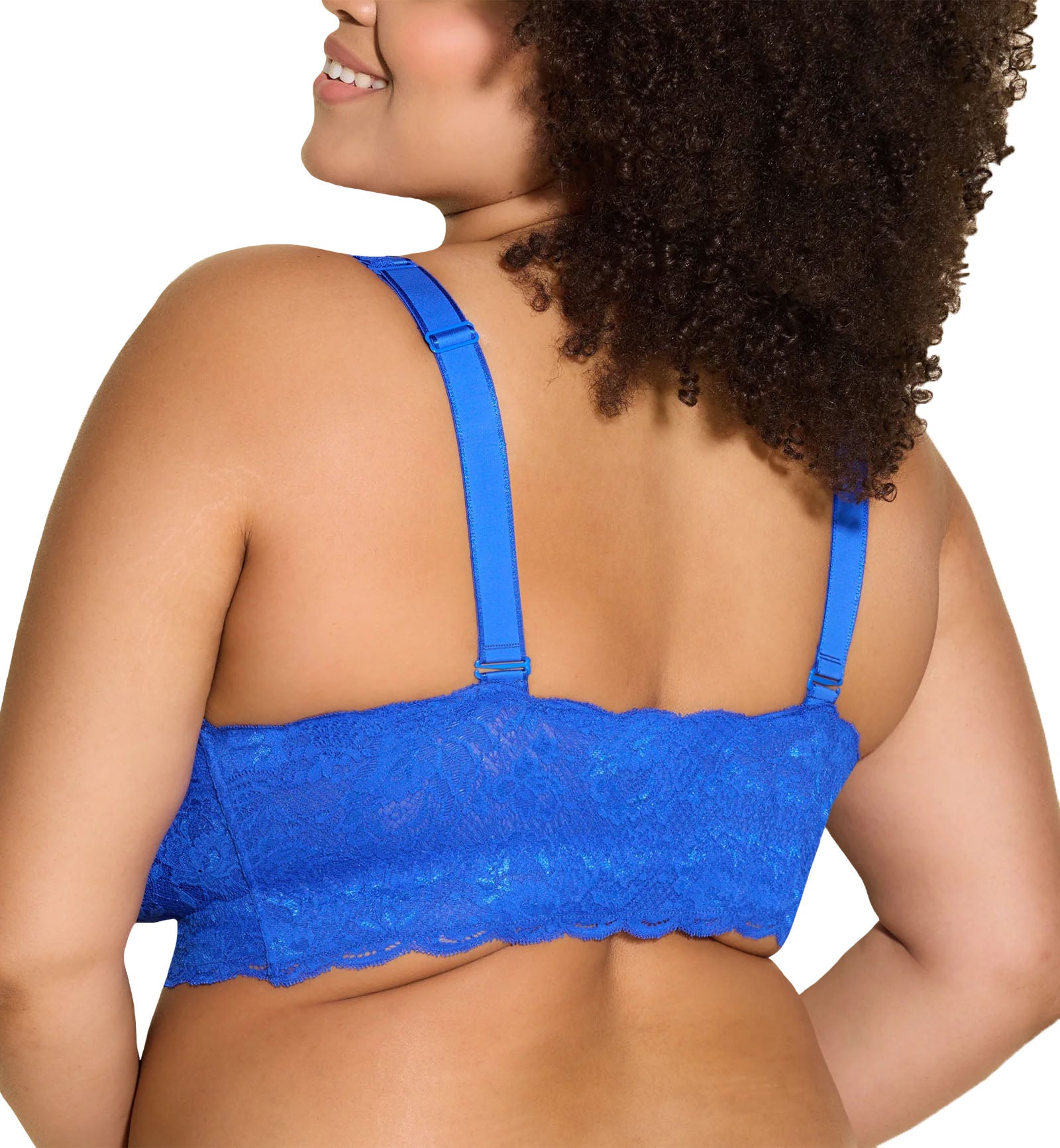 Cosabella NSN ULTRA CURVY Sweetie Bralette (NEVER1321),XS,Cobalt - Cobalt,XS